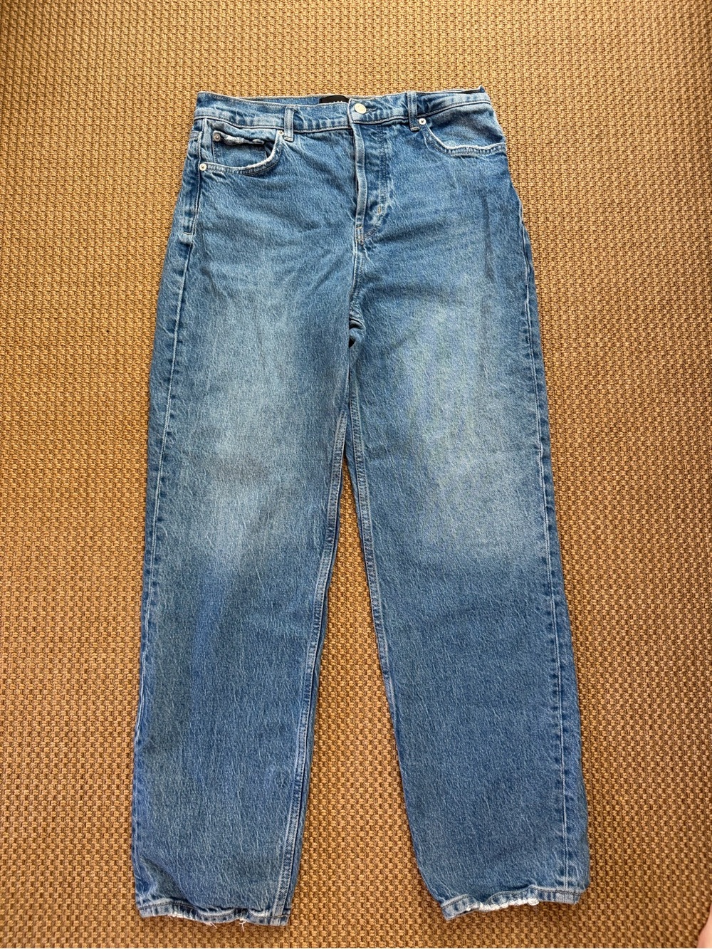 Rails Women's Straight-Leg Blue Jeans